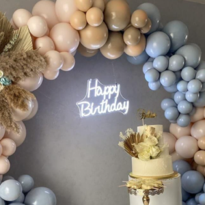 Neon Happy Birthday