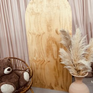 Backdrops en bois naturel