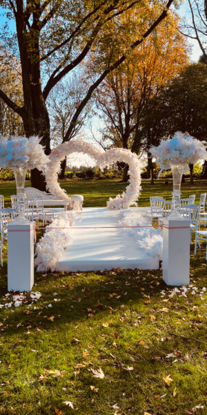 Mobilier pour événements en extérieur